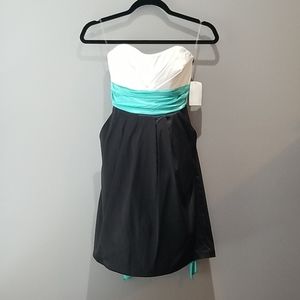 NWT Formal strapless ruched pocket dress Ruby Rox size 7